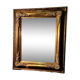 Mirror wood patina gold 58x70