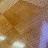 Table à manger rectangulaire extensible Louis XV en bois massif 220cm