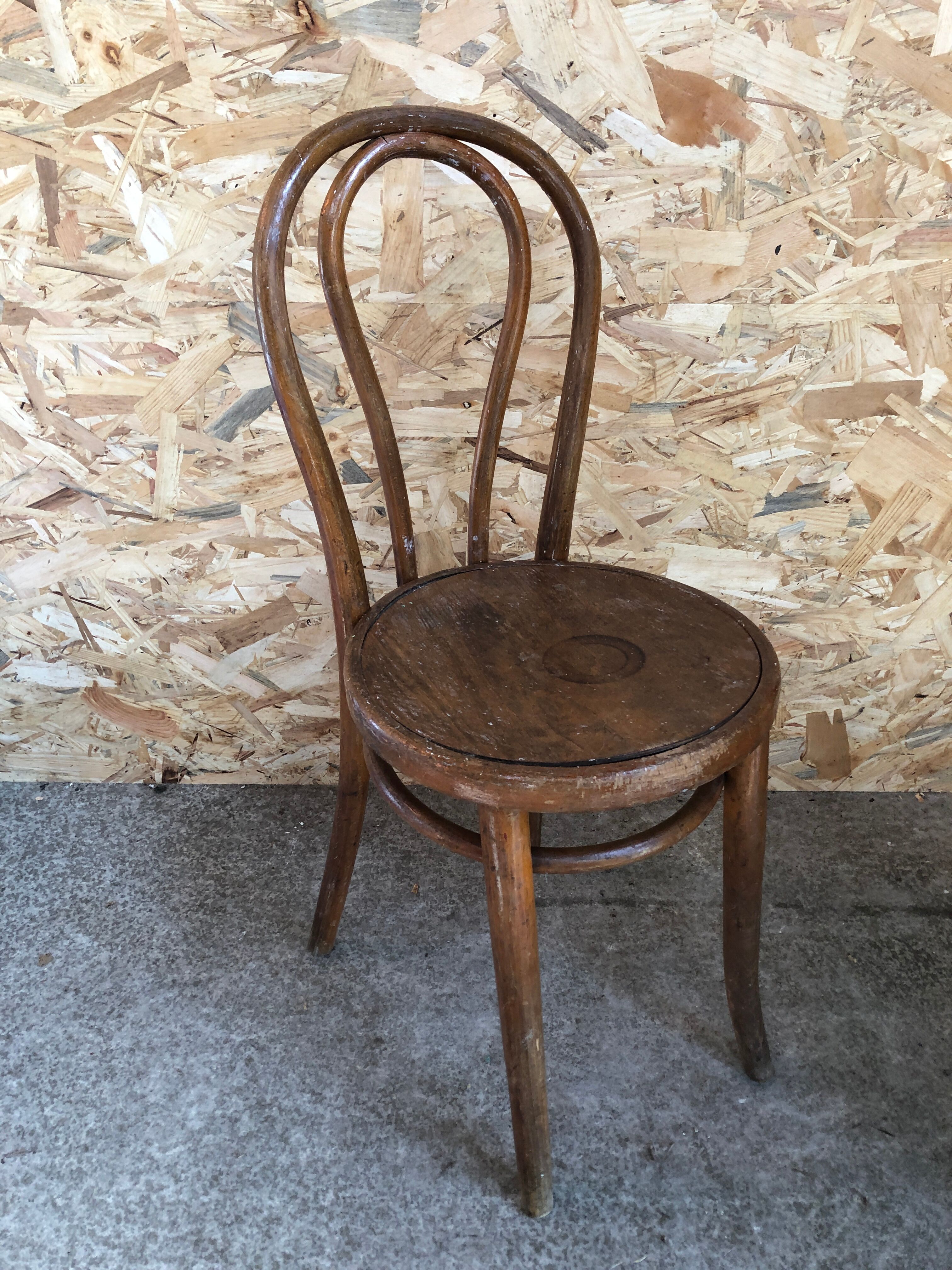 Old chair bistrot thonet 1950