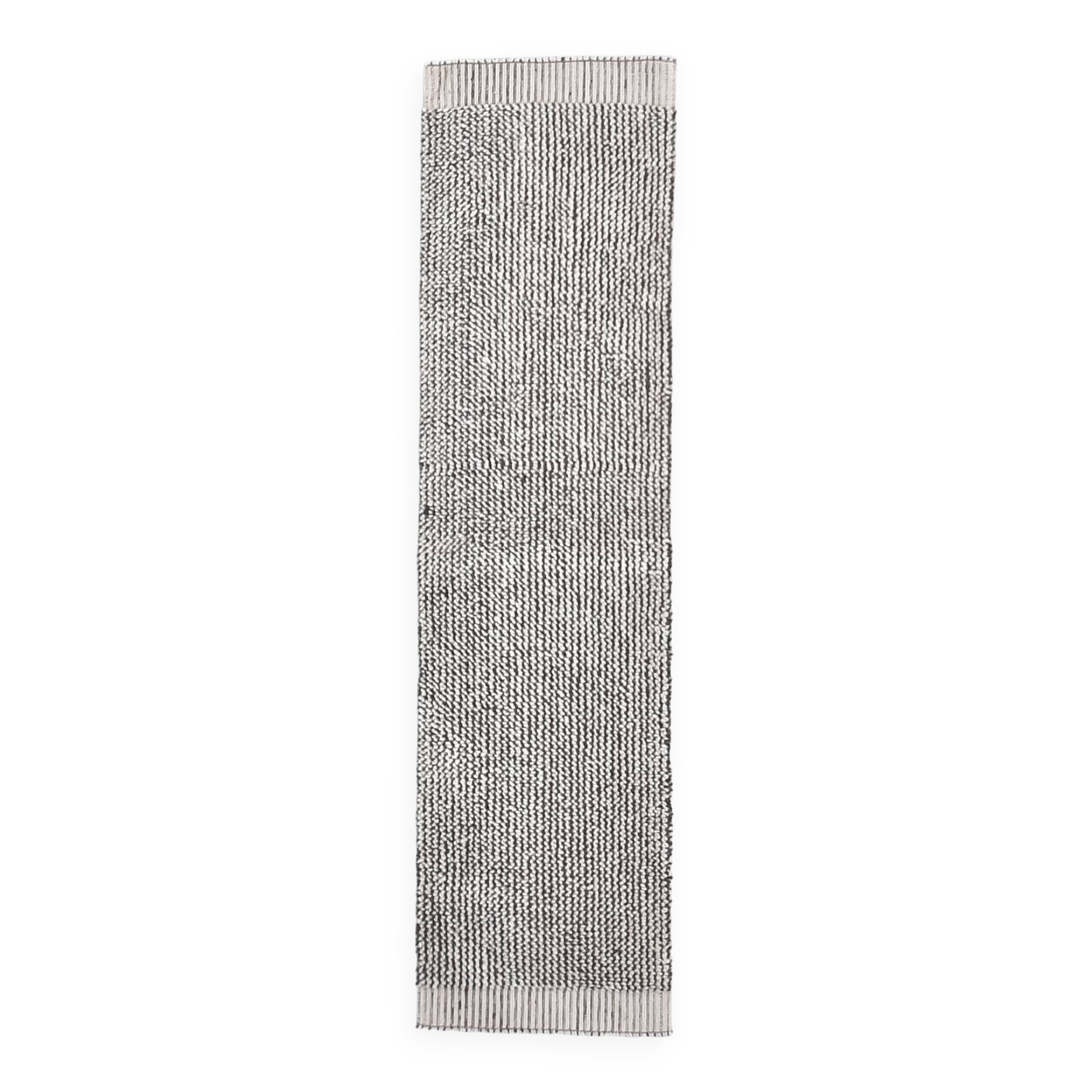 2x8 Pinstriped Handmade Wool Turkish Runner Rug, 67x250Cm