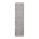 2x8 Pinstriped Handmade Wool Turkish Runner Rug, 67x250Cm