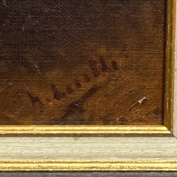 Huile sur panneau nature mortes aux tulipes début XXe