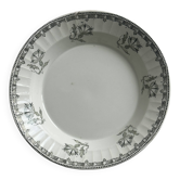 Plat ancien en terre de fer