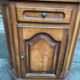 English wooden sideboard solid wood corner TV cabinet