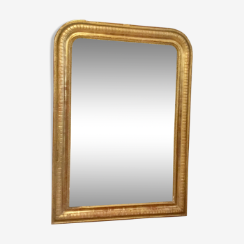 Miroir doré 77x110cm