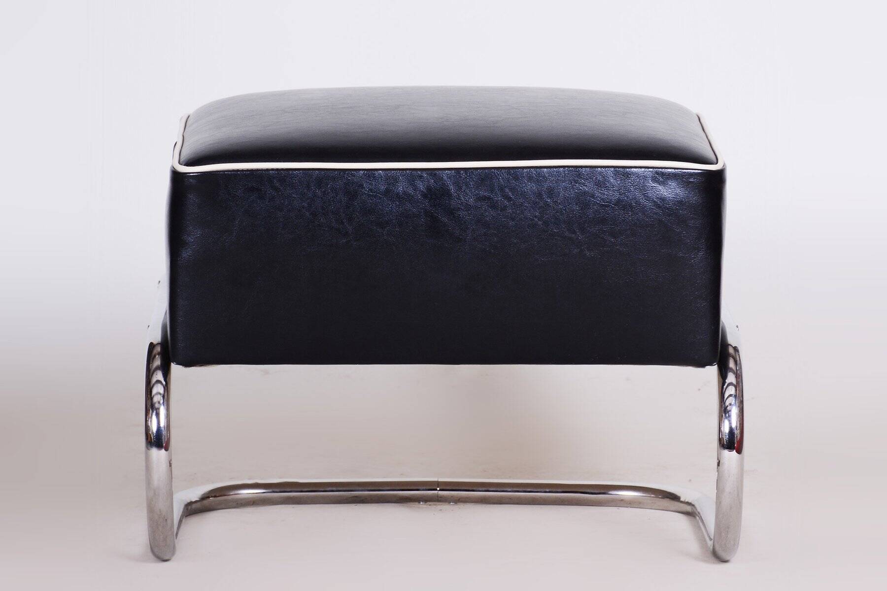 Bauhaus Foot Stool attributed to Robert Slezák, 1930s