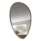 Free-form rearview mirror, 1960s