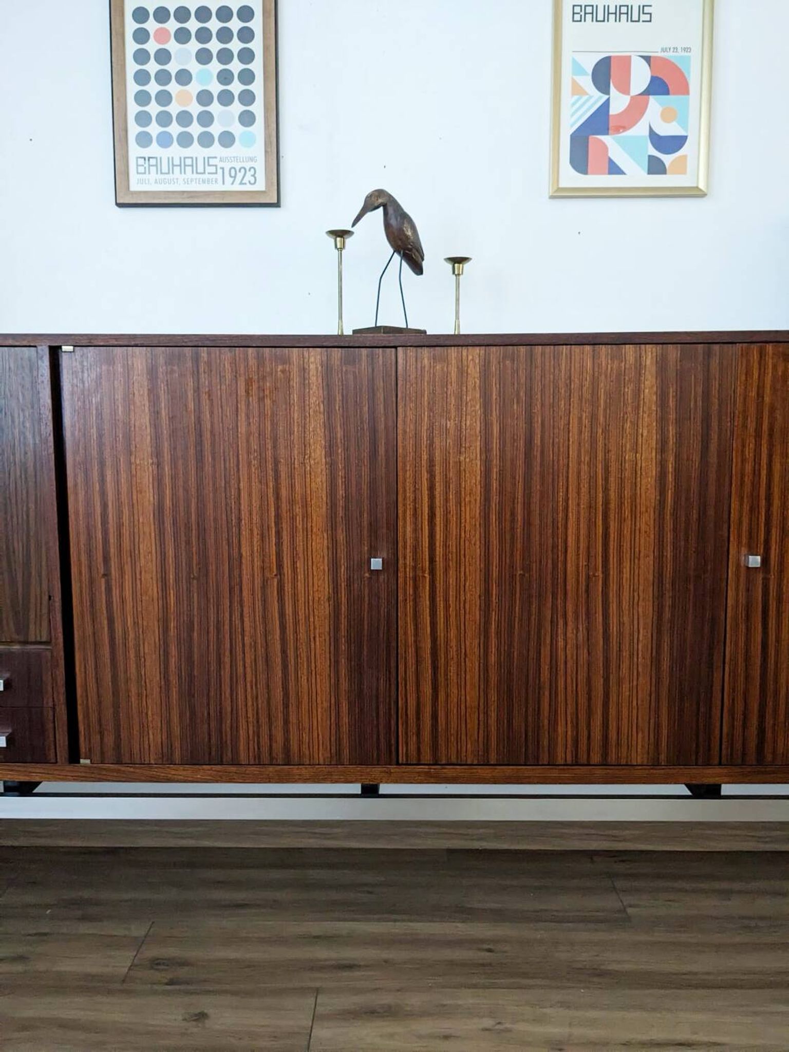 Modernist grand buffet attributed to Guariche.