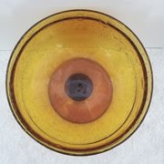 Bubble glass bowl Biot diameter 25cm