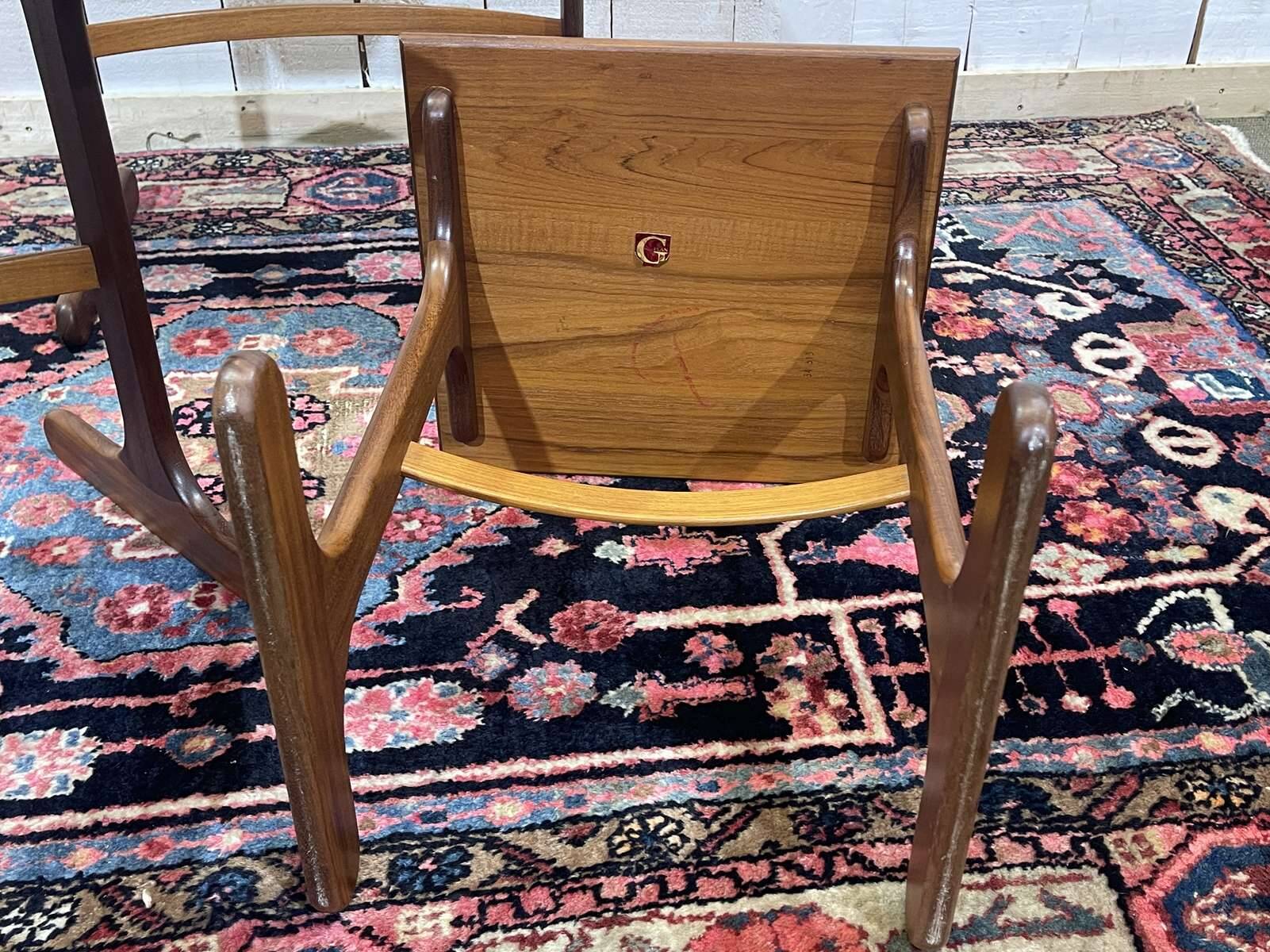 Set of 3 nesting tables GPLAN in teak from the 1970s.