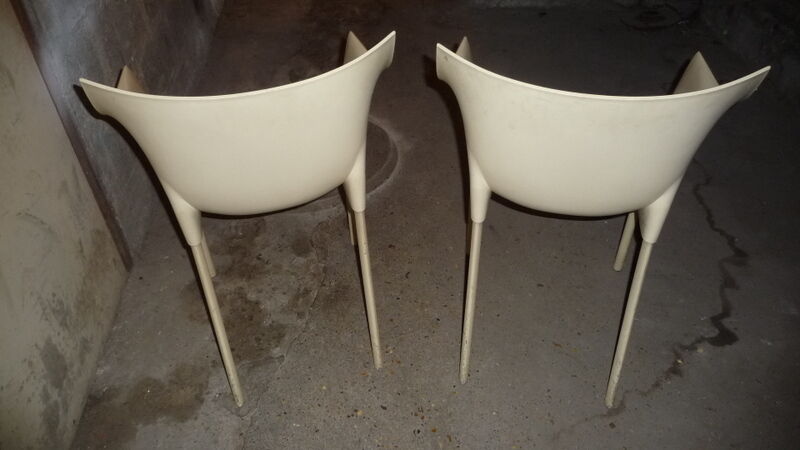 Pair of armchairs by Philippe Starck for Kartell