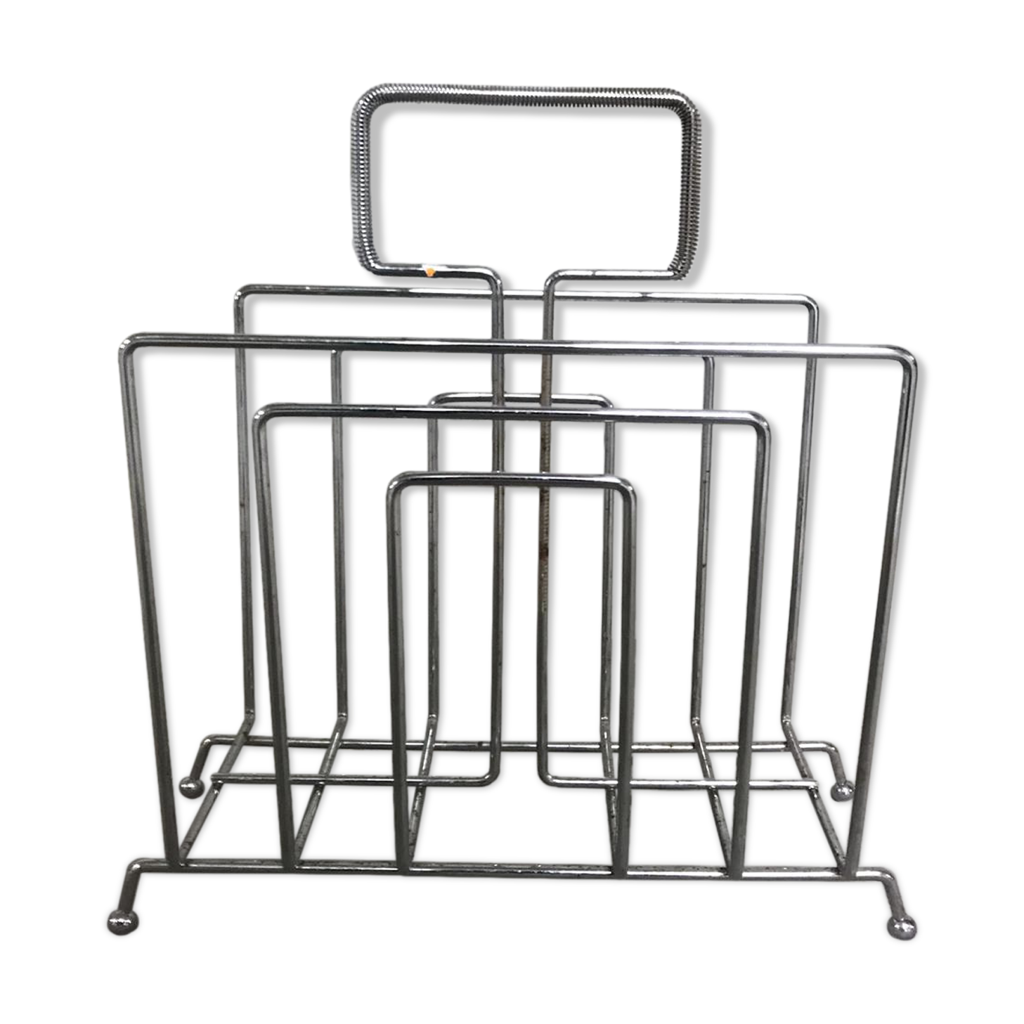 Vintage magazine holder