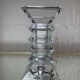 Bougeoir vase cristal de Bohème années 70