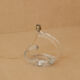 Crystal lamp foot Maison Daum France circa 1960