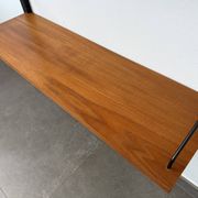 Cadovius Scandinavian wall shelves from the 60s