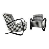 Set of H-269 Armchairs by Jindřich Halabala, 1940s