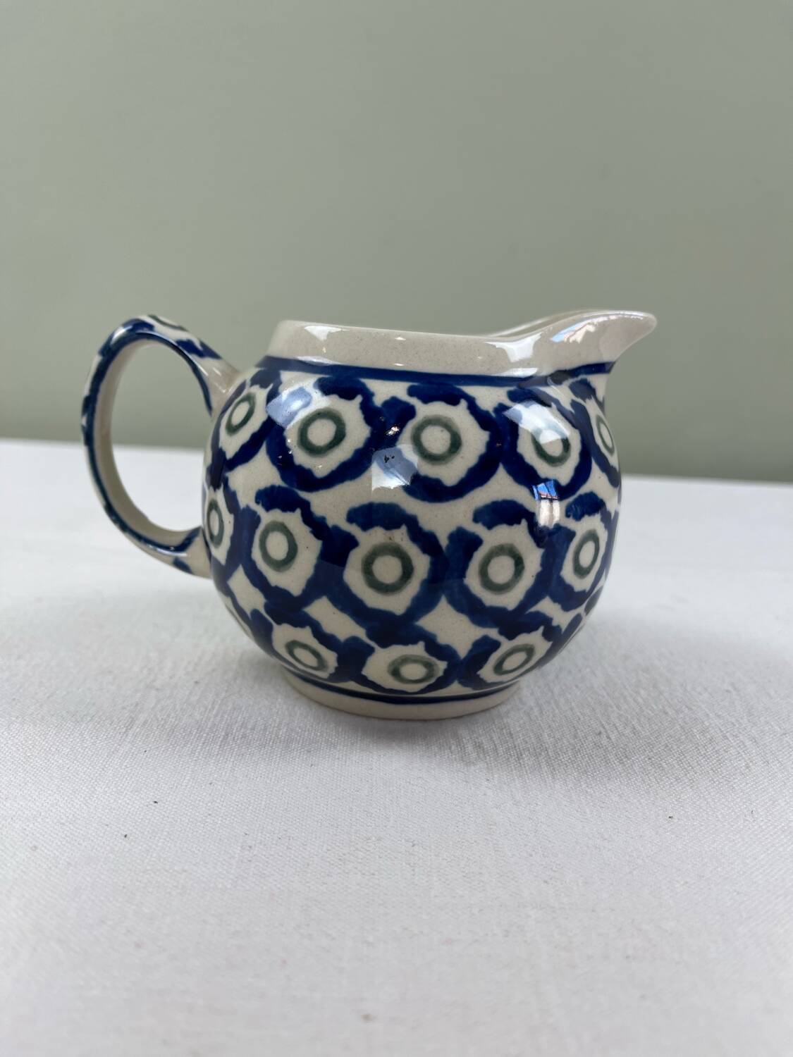 Dutch ceramic milk jug