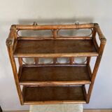 Bamboo wall shelf 1960s/70s