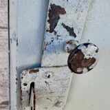 Old metal locker with 4 doors