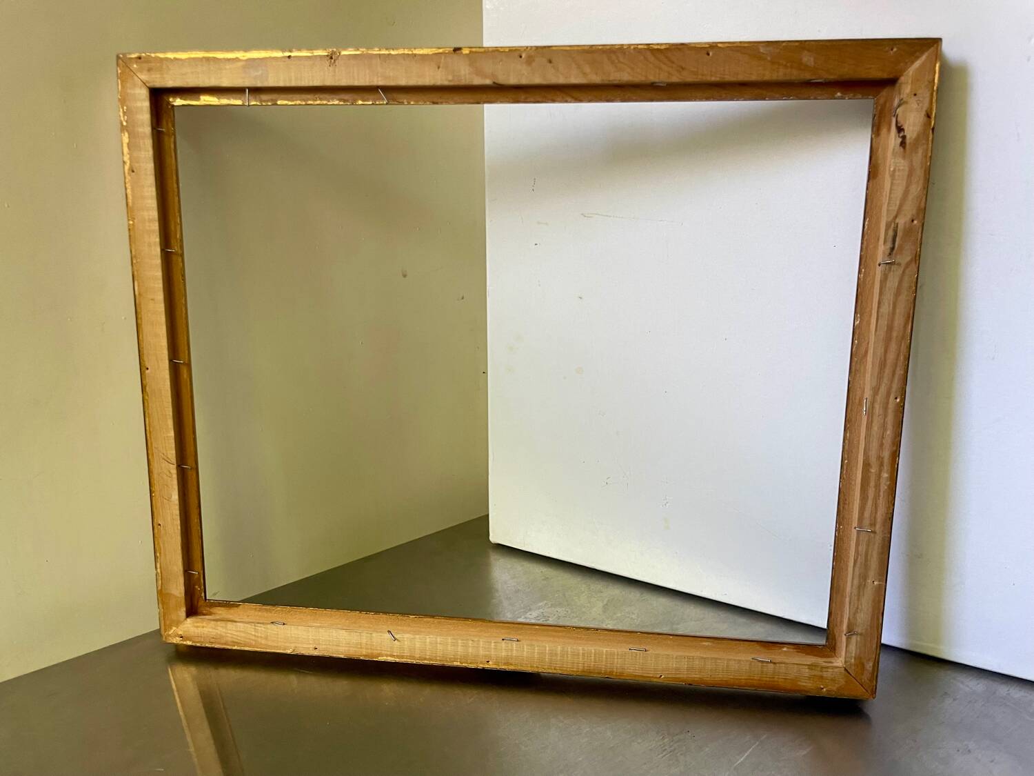 Antique Frame gilded wood 34 cm x 28 cm