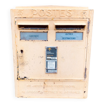Vintage postal box