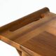 Mid-century console, walnut, Italy, 1970s