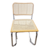Vintage Breuer style caned chair