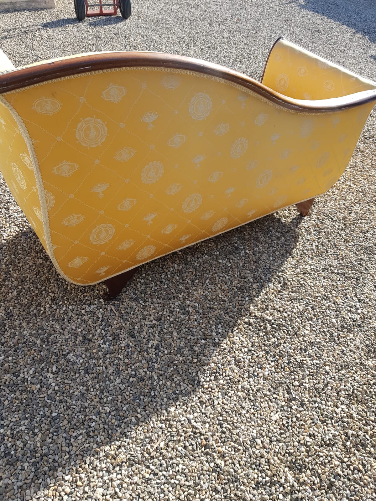 Restoration period recamier daybed