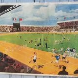Poster about the stadium at the zoo