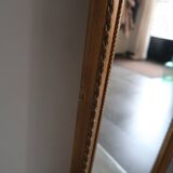 Very large golden mirror full foot 37x147cm