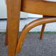 Lot de 6 chaises de bistrot bar en bois