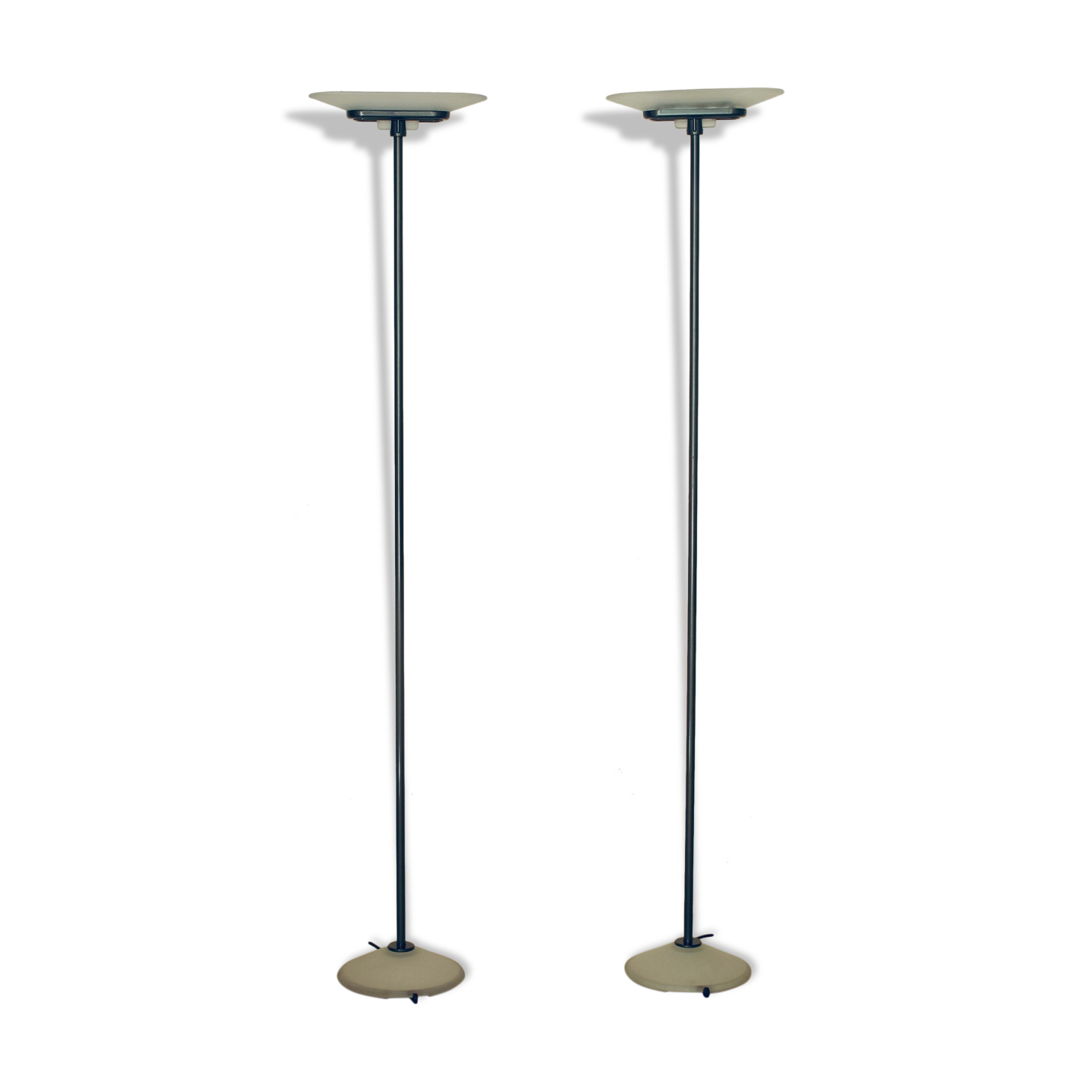 Pair of floor lamp "Jill" for Arteluce Italy