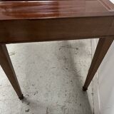 Louis XVI period "Tric Trac" gaming table in 18th century mahogany.