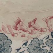 Lot de 7 assiettes Longwy Art nouveau