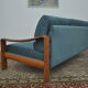 Ensemble salon en teck scandinave, années 1970, ensemble de 3