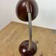 Vintage Brown Bakelite Gooseneck Table Lamp, 1950s
