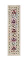 Hand knotted rug, vintage Turkish rug 54x187 cm