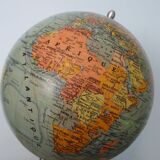 Earth Globe Forest end 19th H39 cm