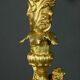 Bronze Candelabra, after J-A. Meissonnier, Rococo style, Napoleonic era