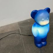 Postmodern Floor Lamp Bear Lumibär German by Klein & Leidig for Flötotto, 1990s