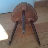 Formica tripod side table