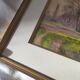 Henri Rosier, Ponds of Ville d'Avray. Oil on framed paper.