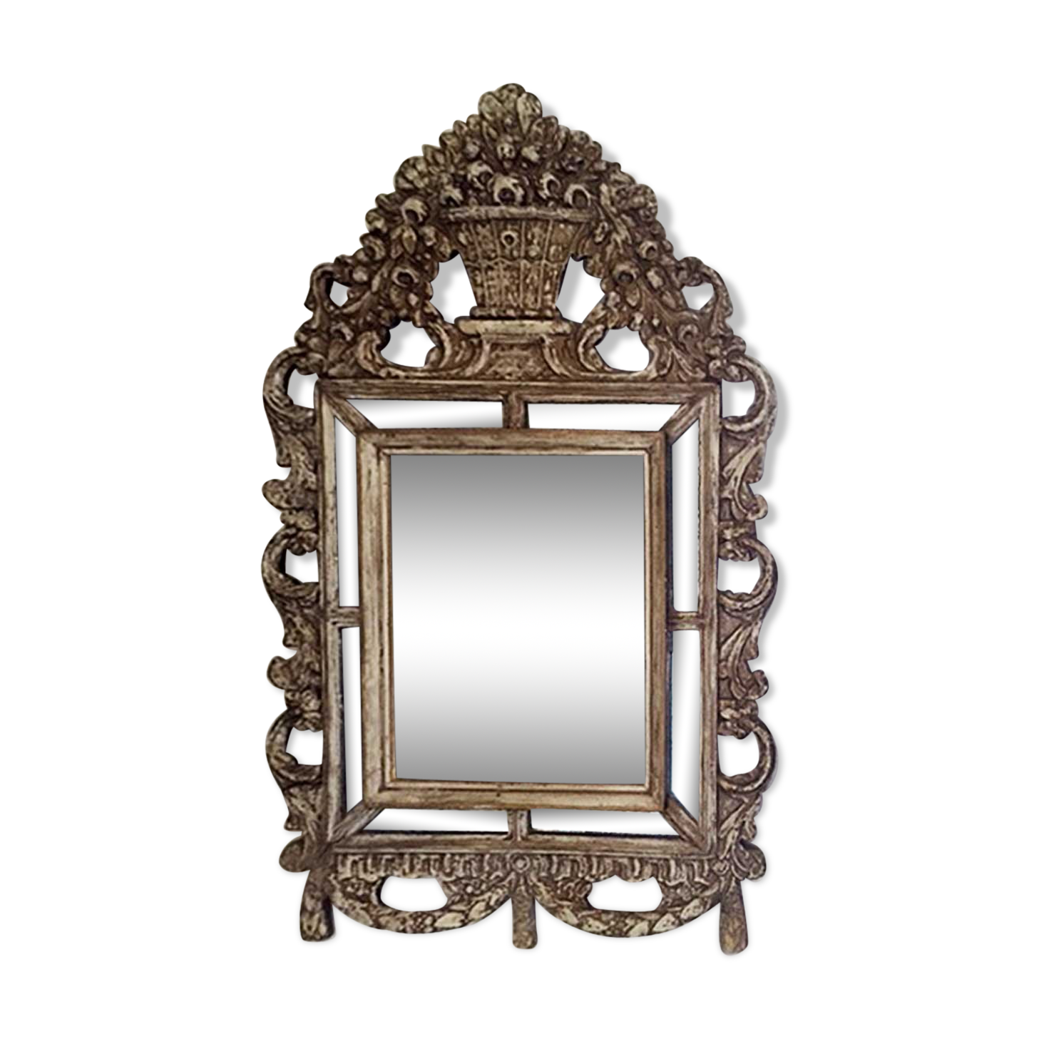 Dutch mirror of the 17th century 43x70cm