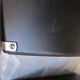 Modernist chair in chromed metal and black imitation leather