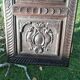 Carved wooden door