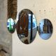 Miroir salle de bain triptyque, 87x60cm