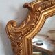 Former mirror gilded with pediment - 153 x 101 - Style Napoleon III