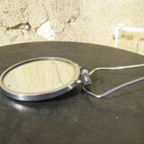 Vintage double-sided barber mirror