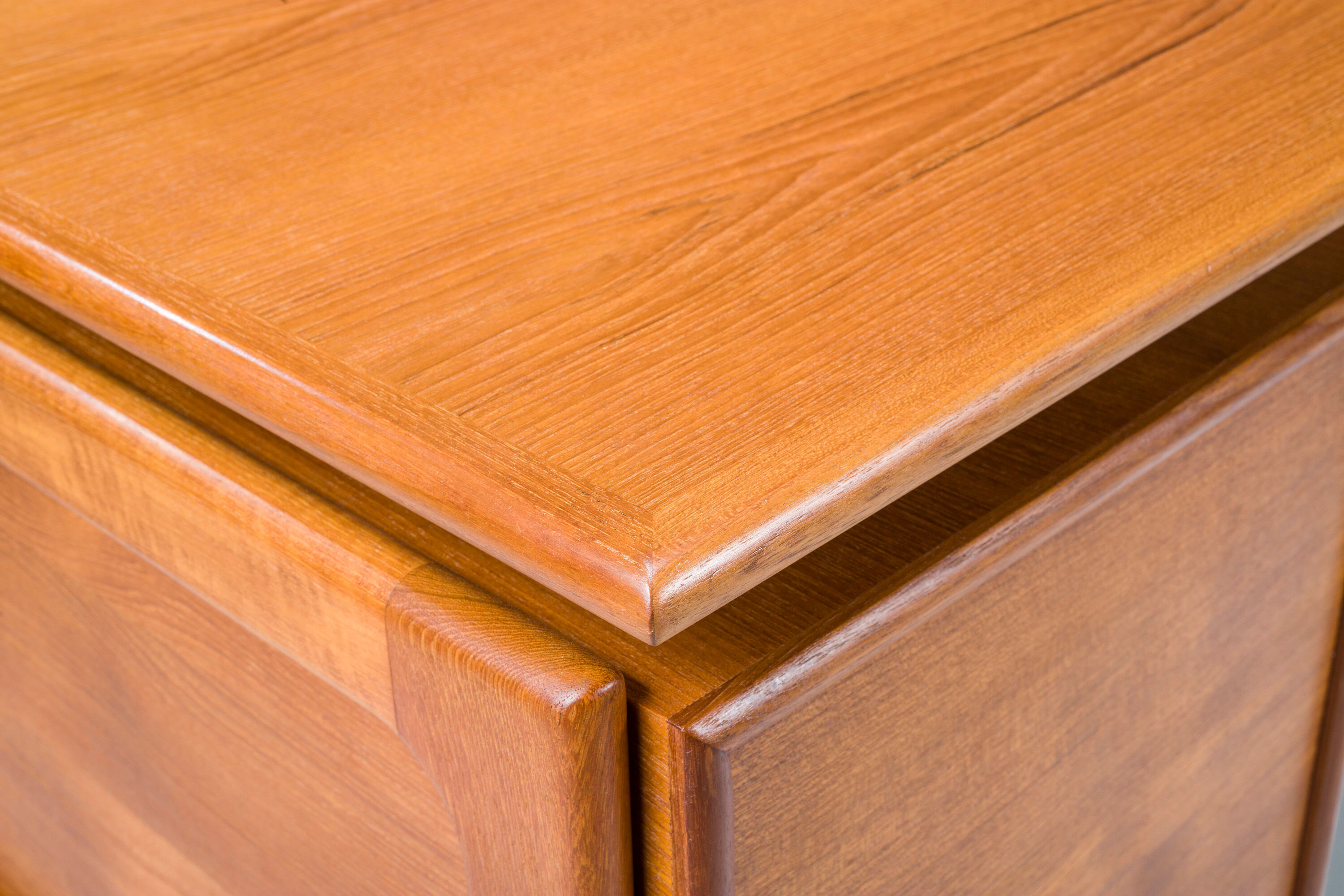 Mid-Century Teak Desk from GV Møbler, 1960s