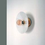 Opaline wall lamp